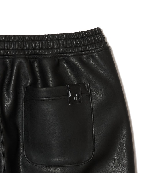 MSML(エムエスエムエル)の「FAKE LEATHER EASY PANTS(その他パンツ・メンズ・ブラック・S/M/L/XL)」の7枚目の写真