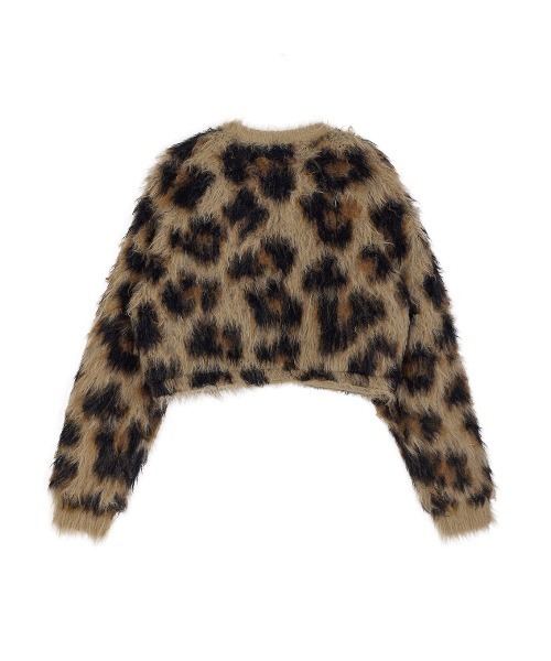 Ameri(アメリ)の「ANIMAL SHAGGY KNIT CARDIGAN(ニット/セーター・レディース・ベージュ/ブルー・FREE)」の21枚目の写真