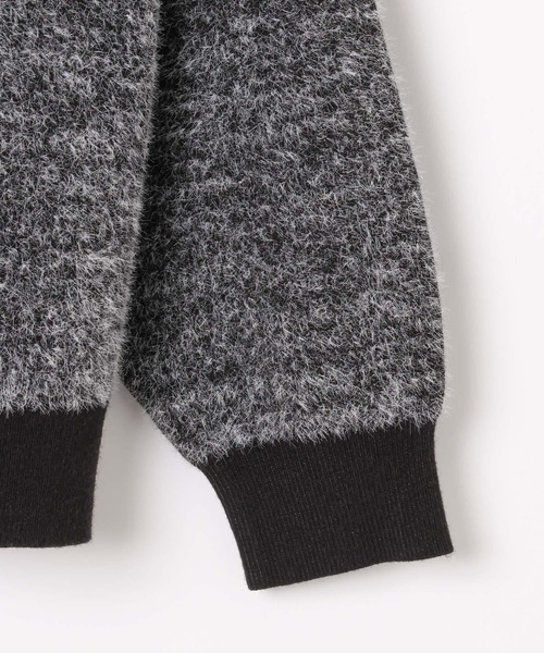 PAGEBOY（ページボーイ）の「フェザーロゴプルオーバー（ニット/セーター・レディース・オフホワイト/ブルー/ブラック/レッド・FREE）」の10枚目の写真