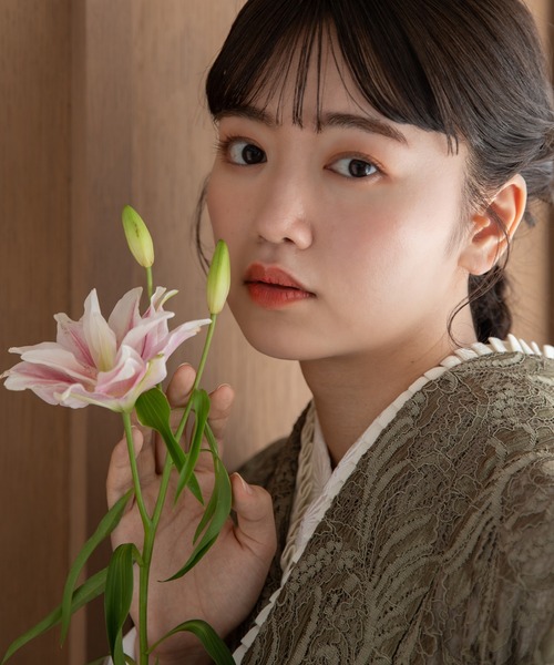 ゆかた館グレース(ユカタカングレース)の「こだわり袴3点セット-レース-(着物・レディース・カーキ系1/ブルー系1/ネイビー系1/カーキ系2/ネイビー系2/ブルー系2・SMALL/MEDIUM/LARGE)」の20枚目の写真