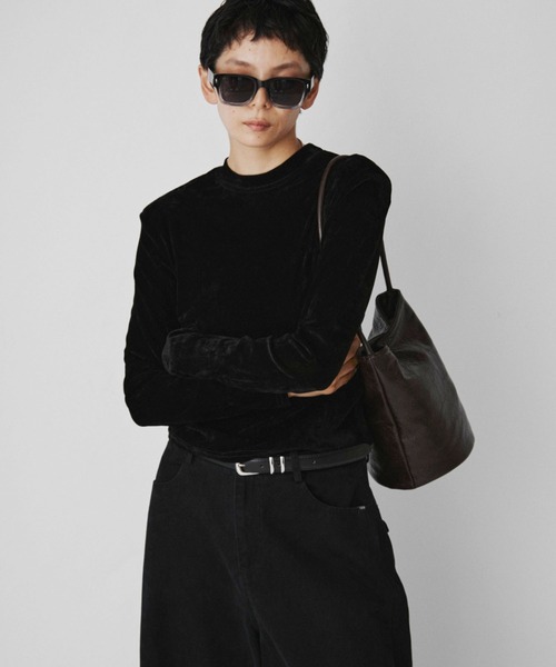 VION(ヴィオン)の「バイカラーフレームサングラス / Bicolor Frame Sunglasses(サングラス・レディース・ブラウン/ブラック・FREE)」の17枚目の写真
