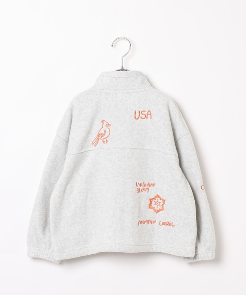 LEPSIM(レプシィム)の「【KIDS】【DISCUS/ディスカス】刺繍ZIP 597891(その他トップス・レディース・ライトグレー/ネイビー・130)」の4枚目の写真