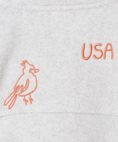 LEPSIM(レプシィム)の「【KIDS】【DISCUS/ディスカス】刺繍ZIP 597891(その他トップス・レディース・ライトグレー/ネイビー・130)」の8枚目の写真
