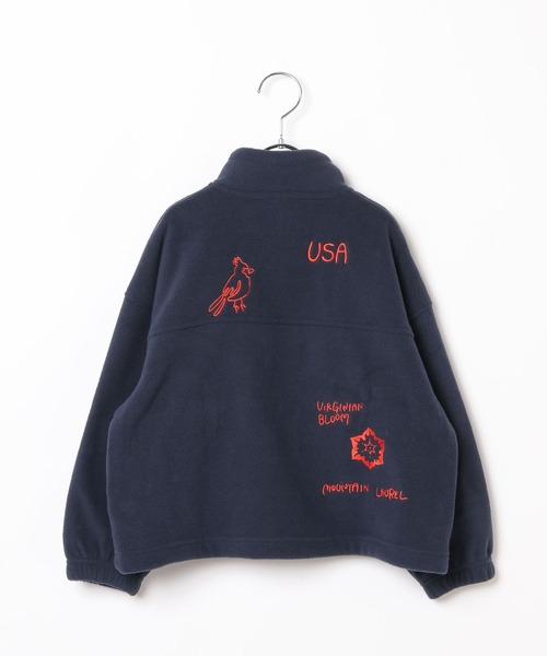 LEPSIM(レプシィム)の「【KIDS】【DISCUS/ディスカス】刺繍ZIP 597891(その他トップス・レディース・ライトグレー/ネイビー・130)」の12枚目の写真