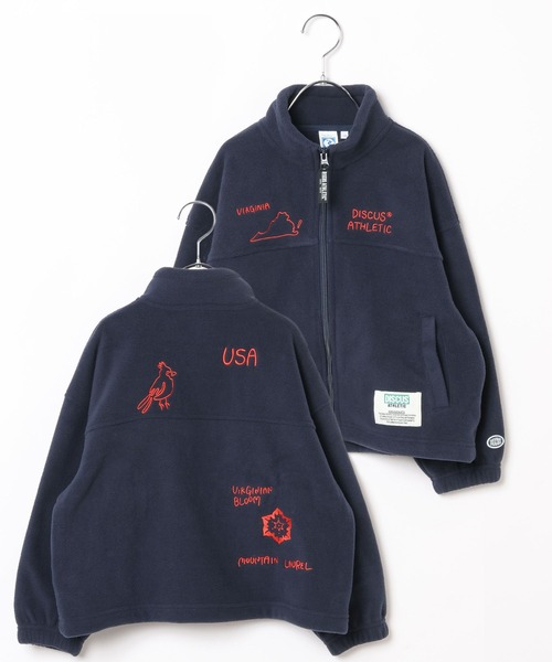 LEPSIM(レプシィム)の「【KIDS】【DISCUS/ディスカス】刺繍ZIP 597891(その他トップス・レディース・ライトグレー/ネイビー・130)」の10枚目の写真
