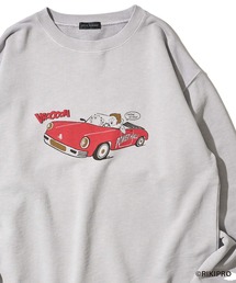 TETE HOMME（テットオム）の「【ゆる～い長州さん】クラシックカートレーナー（スウェット）」