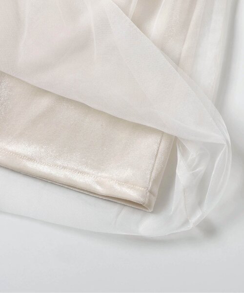 apres les cours（アプレレクール）の「【リンク/ジュニア対応】ベロアチュールワンピース＿アプレレクールマシェリ（ワンピース・キッズ・ブラック/アイボリー・80/90/100/110/120/130/140）」の13枚目の写真