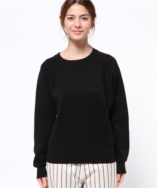 mystic(ミスティック)の「【mystic】ウォッシャブルドルマンニット(ニット/セーター・レディース・キャメル/グレー/ブルー/ブラック/オフホワイト・フリ-)」の12枚目の写真