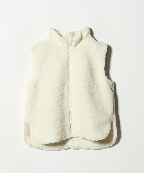 MARW UNITED ARROWS（マルゥ ユナイテッドアローズ）の「＜MARW UNITED ARROWS＞ボア ジップ ベスト KIDS（ベスト・キッズ・オフホワイト/ブラック・120cm）」の22枚目の写真