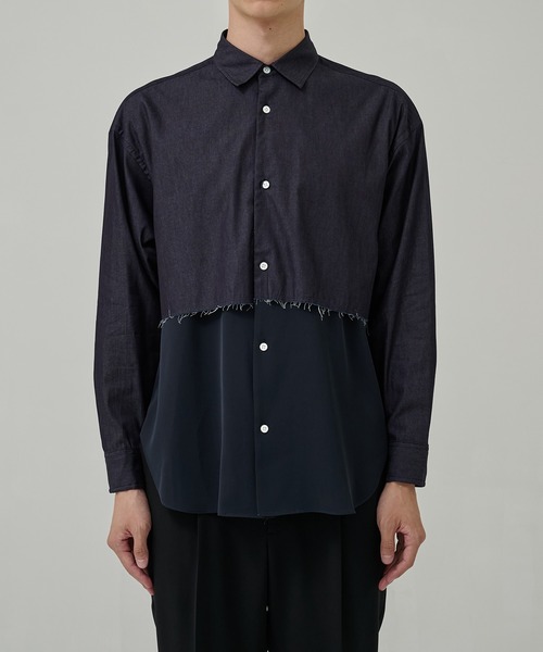 N.HOOLYWOOD/エヌハリウッド】別注 SWITCHING L/S SHIRTS（シャツ