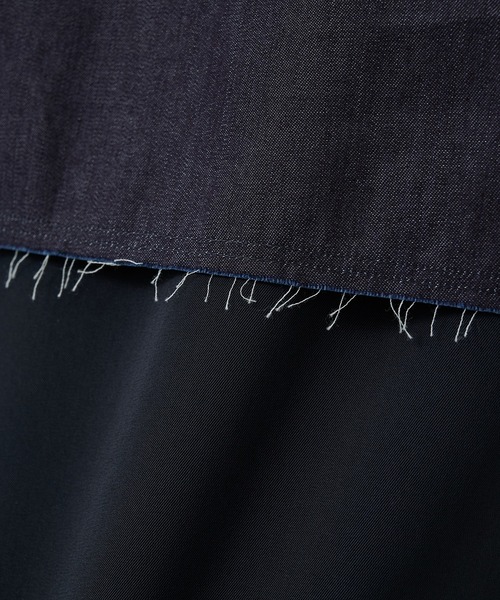 N.HOOLYWOOD(N.ハリウッド)の「【N.HOOLYWOOD/エヌハリウッド】別注 SWITCHING L/S SHIRTS(シャツ/ブラウス・メンズ・ブラック/ネイビー・38/40/42)」の13枚目の写真