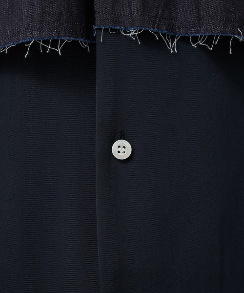 N.HOOLYWOOD(N.ハリウッド)の「【N.HOOLYWOOD/エヌハリウッド】別注 SWITCHING L/S SHIRTS(シャツ/ブラウス・メンズ・ブラック/ネイビー・38/40/42)」の14枚目の写真