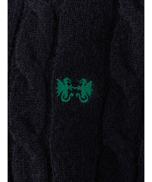 McGREGOR（マックレガー）の「ウールケーブルニットプルオーバー（ニット/セーター・レディース・グリーン/ネイビー/ミント/スモークピンク/ピンク系その他/ナチュラル・M/L）」の22枚目の写真