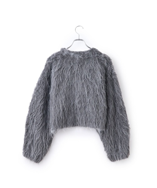 セール】アルパカフラッフィーカーディガン（カーディガン/ボレロ