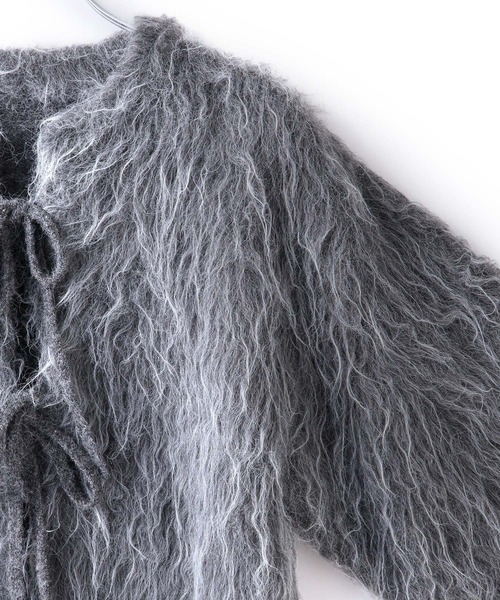 セール】アルパカフラッフィーカーディガン（カーディガン/ボレロ