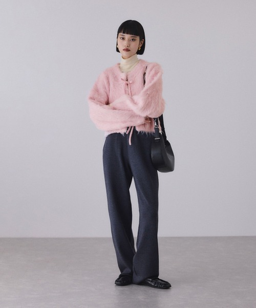 セール】アルパカフラッフィーカーディガン（カーディガン/ボレロ