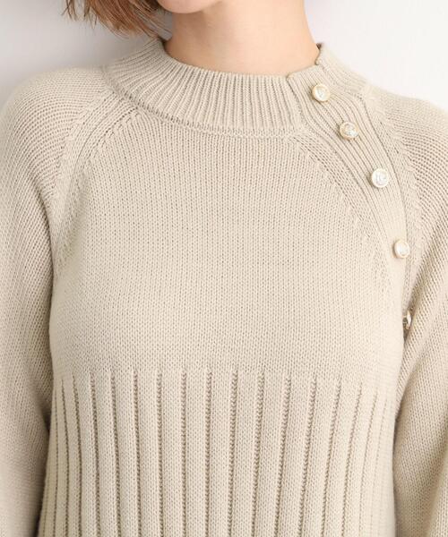 grove(グローブ)の「【選べる着丈】配色サイドプリーツニットワンピース(ワンピース・レディース・ワイン系1/ベージュ系4/チャコール・02/03/04/13/12/11/05/01)」の21枚目の写真