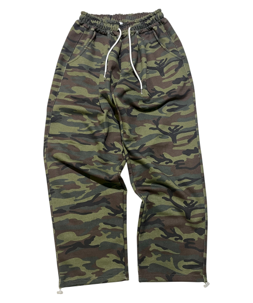 SK8ER ROCK(スケーターロック)の「Night Camouflage Sweat Wide Pants ((khaki))(スウェットパンツ・レディース・その他・FREE)」の2枚目の写真