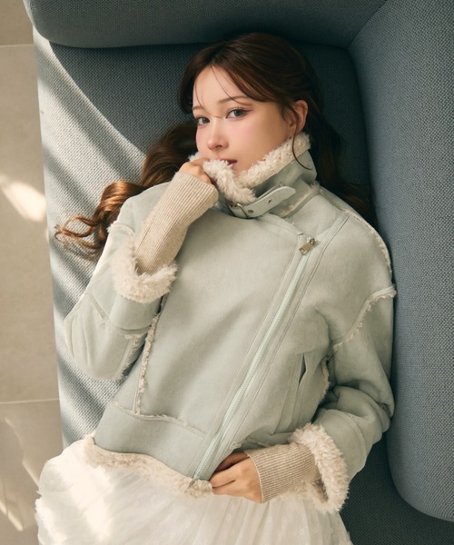 TITTY&CO.（ティティーアンドコー）の「ボアライダースムートン