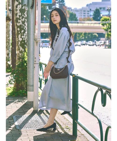 OUTDOOR PRODUCTS（アウトドアプロダクツ）の「【OUTDOOR PRODUCTS】チェーンデザインミニショルダーバッグ（ショルダーバッグ・レディース・ベージュ/ブラウン/ブラック・FREE）」の17枚目の写真