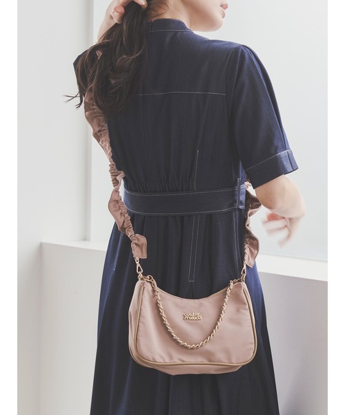 セール】【OUTDOOR別注】チェーンデザインミニショルダーバッグ