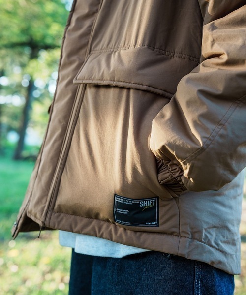 Leyline(レイライン)の「【Leyline】C/M stand neck jkt(ダウンジャケット/コート・メンズ・カーキ/ブラック/ブラウン系・L/XL/M)」の7枚目の写真