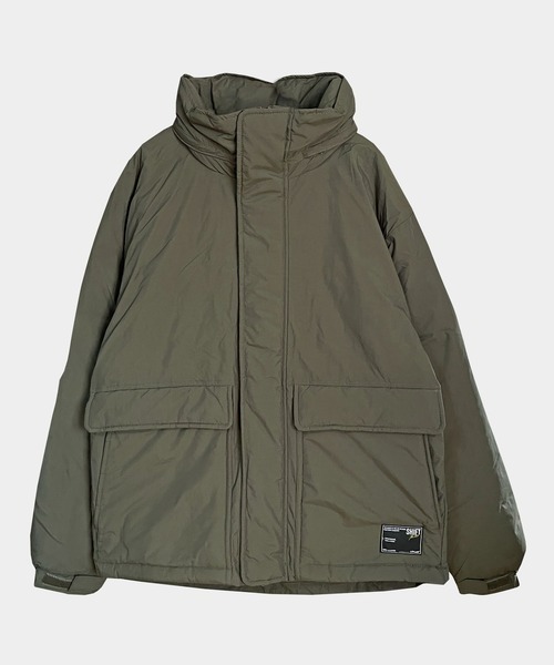 Leyline(レイライン)の「【Leyline】C/M stand neck jkt(ダウンジャケット/コート・メンズ・カーキ/ブラック/ブラウン系・L/XL/M)」の14枚目の写真