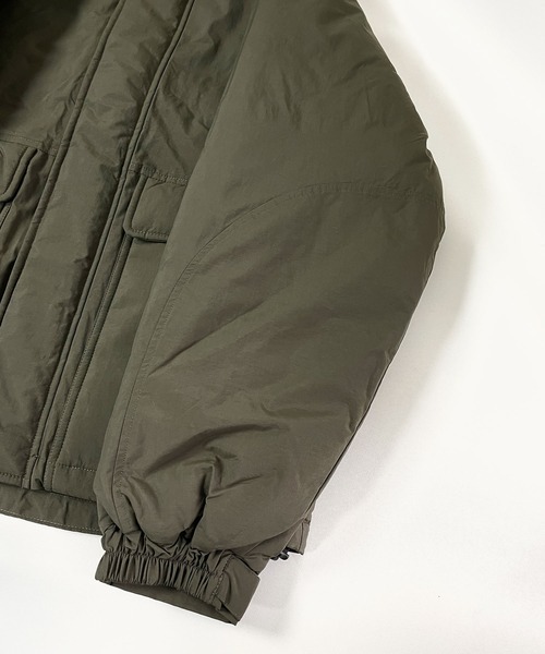 Leyline(レイライン)の「【Leyline】C/M stand neck jkt(ダウンジャケット/コート・メンズ・カーキ/ブラック/ブラウン系・L/XL/M)」の18枚目の写真