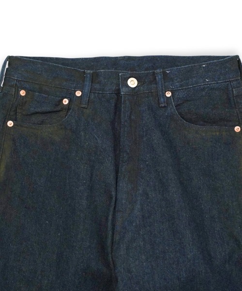 yoko sakamoto（ヨーコサカモト）の「【YOKO SAKAMOTO】 5POCKET BAGGY PANTS（デニムパンツ・メンズ・ネイビー・MEDIUM/SMALL/LARGE）」の2枚目の写真