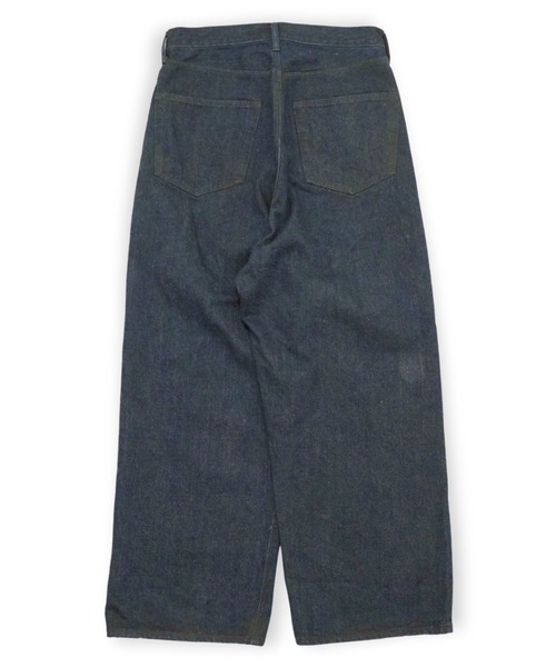 yoko sakamoto（ヨーコサカモト）の「【YOKO SAKAMOTO】 5POCKET BAGGY PANTS（デニムパンツ・メンズ・ネイビー・MEDIUM/SMALL/LARGE）」の3枚目の写真