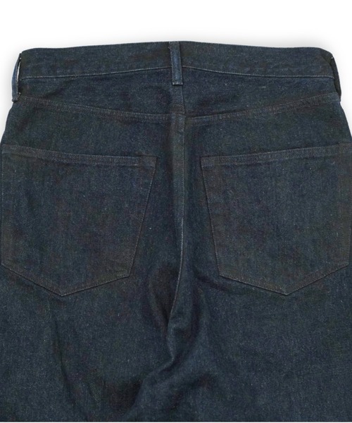 yoko sakamoto（ヨーコサカモト）の「【YOKO SAKAMOTO】 5POCKET BAGGY PANTS（デニムパンツ・メンズ・ネイビー・MEDIUM/SMALL/LARGE）」の4枚目の写真