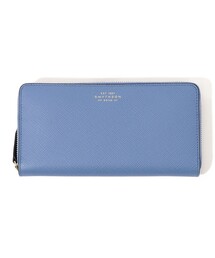Smythson（スマイソン）の「SMYTHSON LRG ZIP AROUND PURSE（財布）」