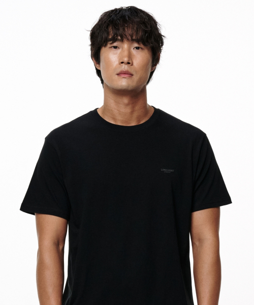 LIMELIGHT APPAREL(ライムライトアパレル)の「エースリットスタンダードフィットTシャツ(ブラック/グレー)(Tシャツ/カットソー・メンズ・その他・SMALL/MEDIUM/LARGE/X-LARGE/XX-LARGE)」の1枚目の写真