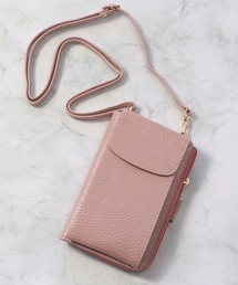 Blanc Pomme（ブランポム）の「本革 スマホポーチ 財布機能付き（ポーチ）」