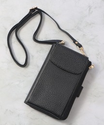 Blanc Pomme（ブランポム）の「本革 スマホポーチ 財布機能付き（ポーチ）」