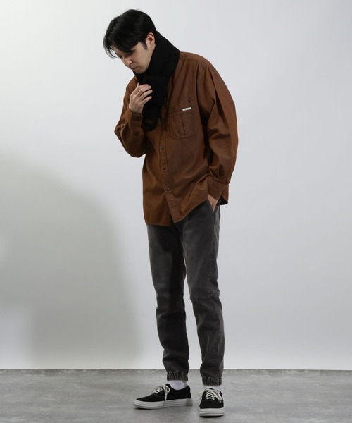 BAYFLOW（ベイフロー）の「【裏起毛・ストレッチ】WARM UPジョグパンツ（その他パンツ・メンズ・ライトグレー/ボルドー/ブラウン/ブラック/ブルー・SMALL/MEDIUM/LARGE/X-LARGE）」の10枚目の写真