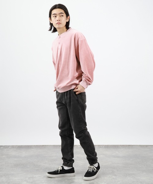 BAYFLOW（ベイフロー）の「【裏起毛・ストレッチ】WARM UPジョグパンツ（その他パンツ・メンズ・ライトグレー/ボルドー/ブラウン/ブラック/ブルー・SMALL/MEDIUM/LARGE/X-LARGE）」の12枚目の写真