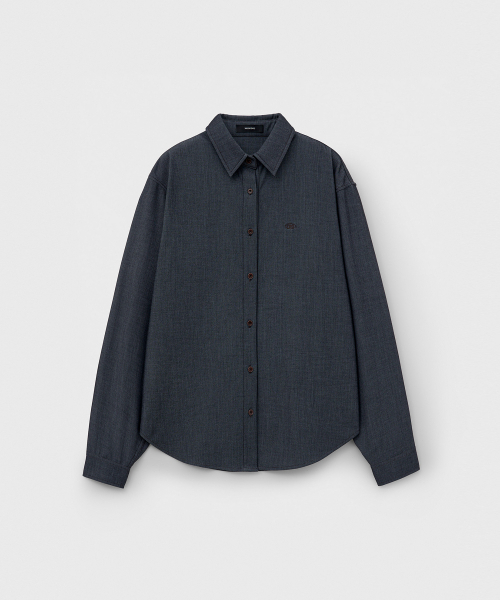 MONGDOL(モンドル)の「セミオーバーフィットウォッシングデニムシャツインディゴMDSH025INDIGO(シャツ/ブラウス・レディース・その他・F)」の6枚目の写真