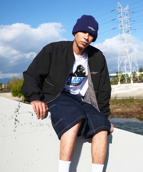 XLARGE（エクストララージ）の「EMBROIDERED LOGO CUFF BEANIE（ニットキャップ/ビーニー・メンズ・ブラック/オリーブ/ネイビー・ONE SIZE）」の20枚目の写真