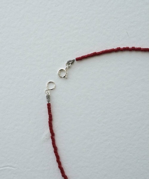 anuke(アンヌーク)の「anuke Color Beads Necklace カラービーズネックレス/62610914(ネックレス・レディース・レッド・ONE SIZE)」の7枚目の写真