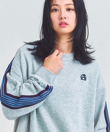 GALLIS ADDICTION | GA 切替LINE CREW(スウェット)