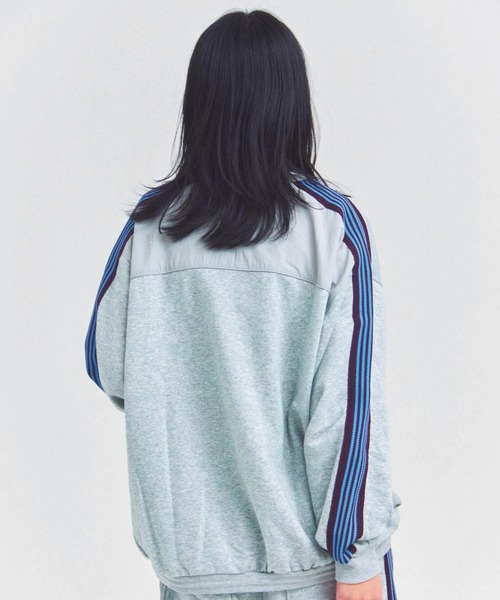 GALLIS ADDICTION(ガリスアディクション)の「GA 切替LINE CREW(スウェット・メンズ・ブラック/グレー・M/L)」の10枚目の写真
