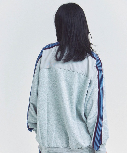GALLIS ADDICTION(ガリスアディクション)の「GA 切替LINE CREW(スウェット・メンズ・ブラック/グレー・M/L)」の11枚目の写真