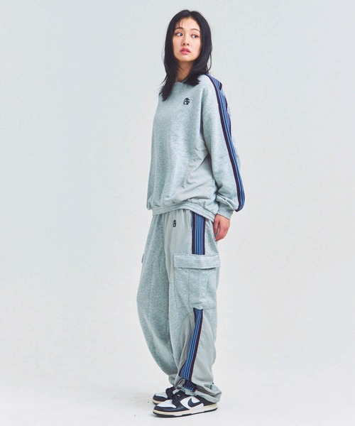 GALLIS ADDICTION(ガリスアディクション)の「GA 切替LINE CREW(スウェット・メンズ・ブラック/グレー・M/L)」の16枚目の写真