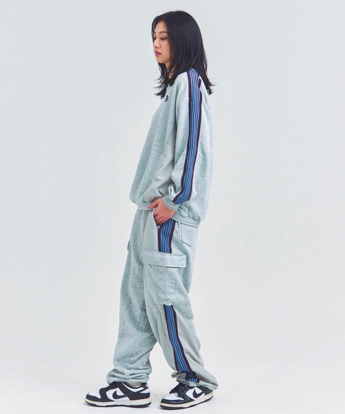 GALLIS ADDICTION(ガリスアディクション)の「GA 切替LINE CREW(スウェット・メンズ・ブラック/グレー・M/L)」の17枚目の写真