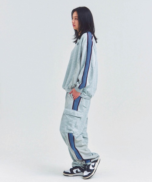 GALLIS ADDICTION(ガリスアディクション)の「GA 切替LINE CREW(スウェット・メンズ・ブラック/グレー・M/L)」の18枚目の写真