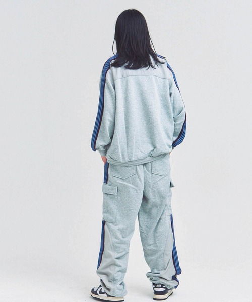 GALLIS ADDICTION(ガリスアディクション)の「GA 切替LINE CREW(スウェット・メンズ・ブラック/グレー・M/L)」の19枚目の写真