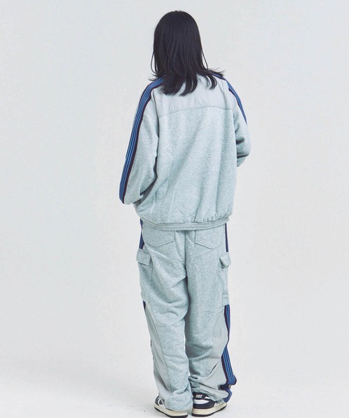 GALLIS ADDICTION(ガリスアディクション)の「GA 切替LINE CREW(スウェット・メンズ・ブラック/グレー・M/L)」の21枚目の写真