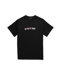 DXOH（ディソエイチ）の「ドーナツイットTシャツ [ブラック]（Tシャツ/カットソー）」