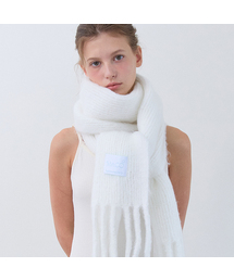 MINCO（ミンシオ）の「パレットニットマフラー -ホワイト（マフラー）」